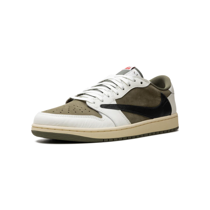Travis Scott x Air Jordan 1 Low 'Medium Olive'
