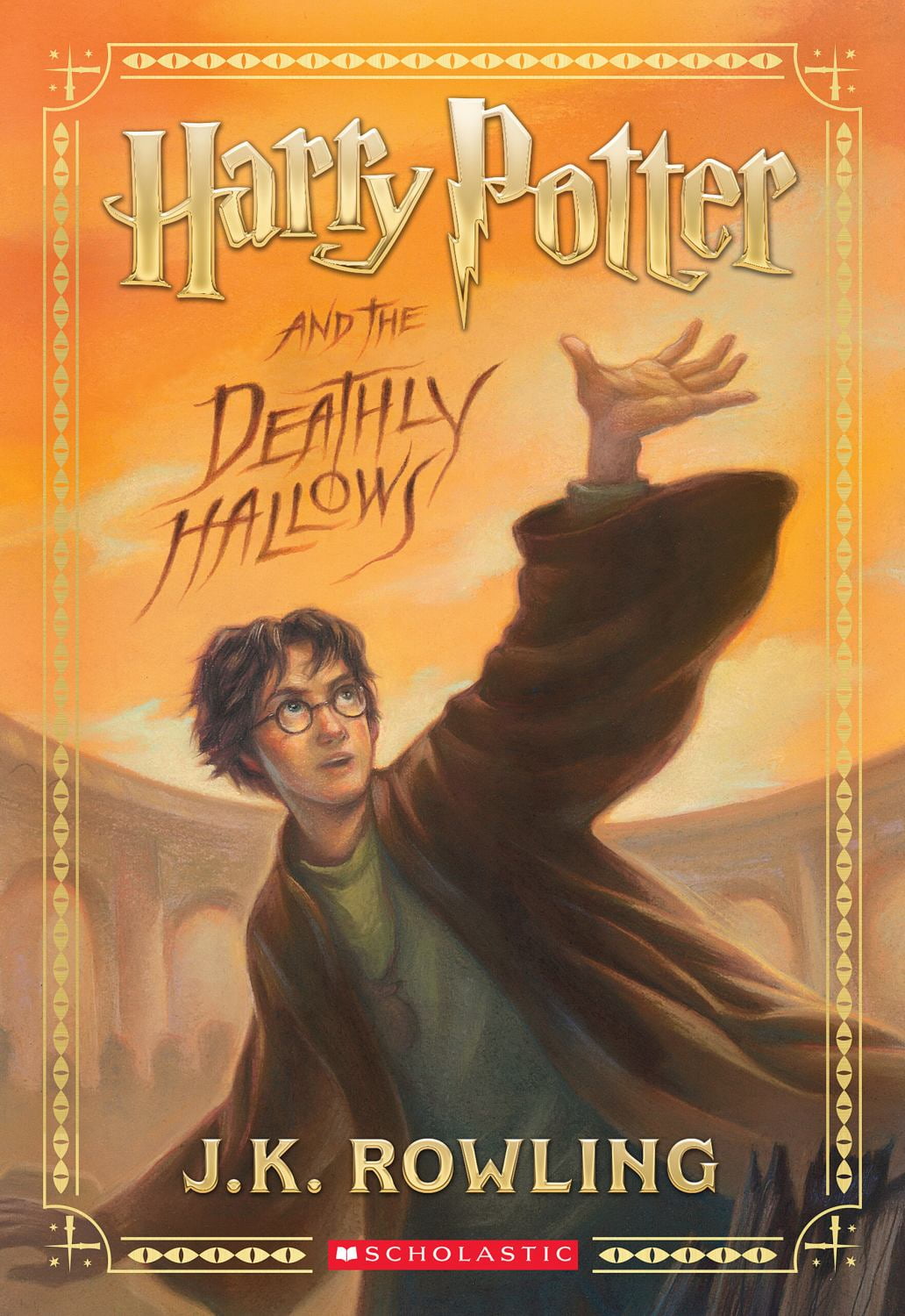 Hardback - Harry Potter and the Deathly Hallows, Book 7 - Walmart.com