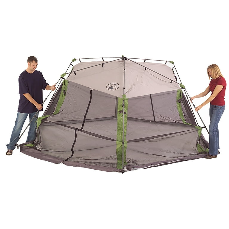 Coleman Outdoor Camping Pop Up Screen House Canopy Sun Shelter
