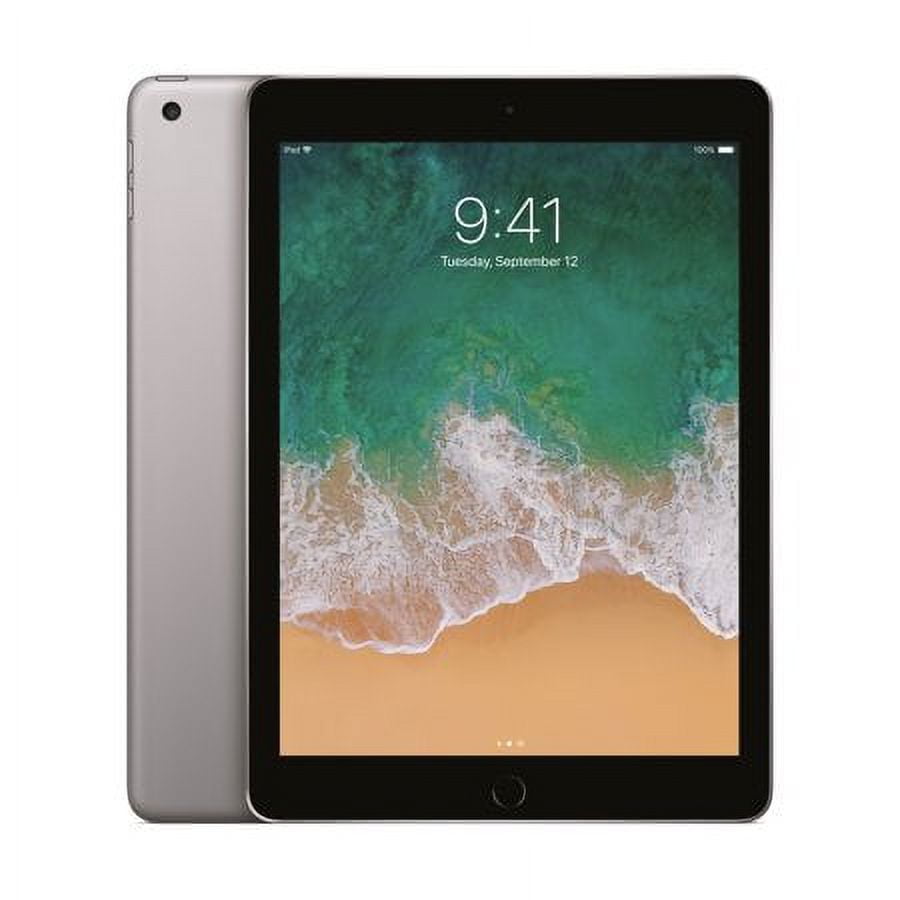 Restored Apple iPad 6 (6th Gen, 2018) 128GB, Space Gray, WiFi Only