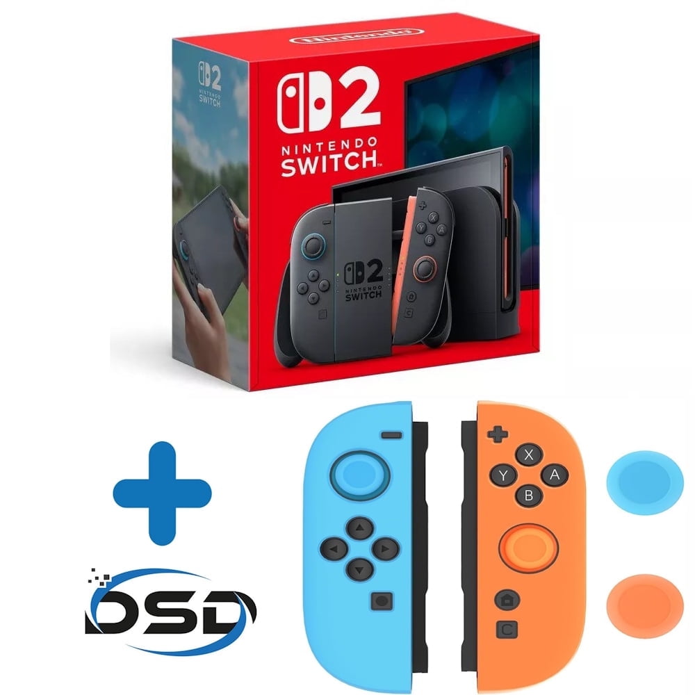 2025 Newest Nintendo Switch™ 2 with DSD Joy-Con Cover for Handheld