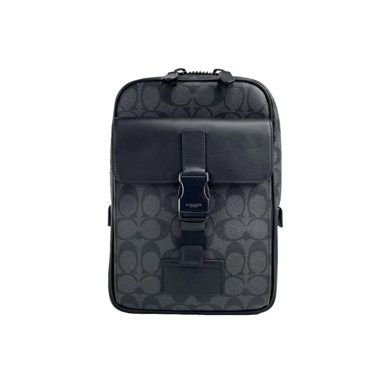 Coach Men's Track Pack, Fashion Daypack, Shoulder Bag, Backpack