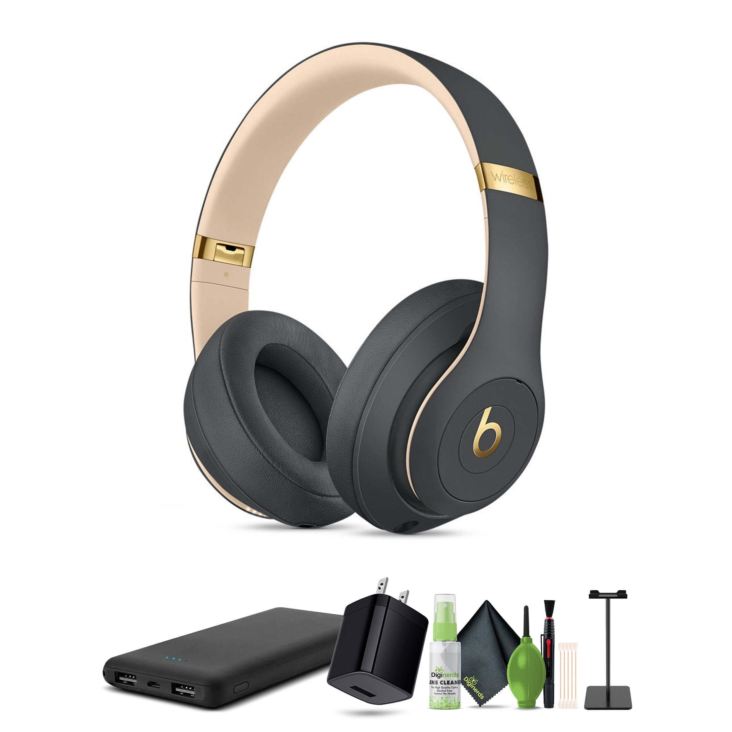 Beats Studio3 Wireless Bluetooth Headphones (Shadow Gray / Skyline