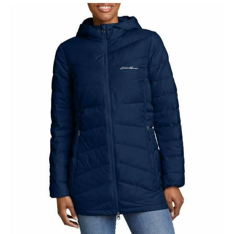 Eddie Bauer Women's EB650 Down Lightweight Chevron Puff Jacket