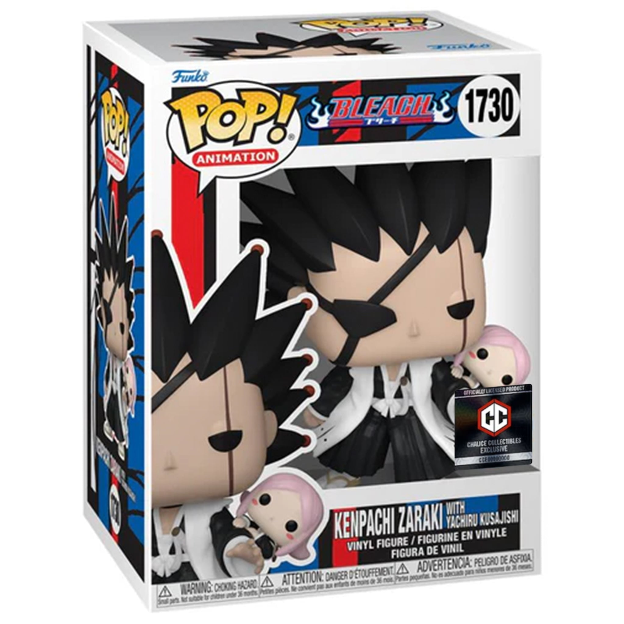 Funko POP! Kenpachi Zaraki w/ Yachiru Kusajishi Bleach #1730