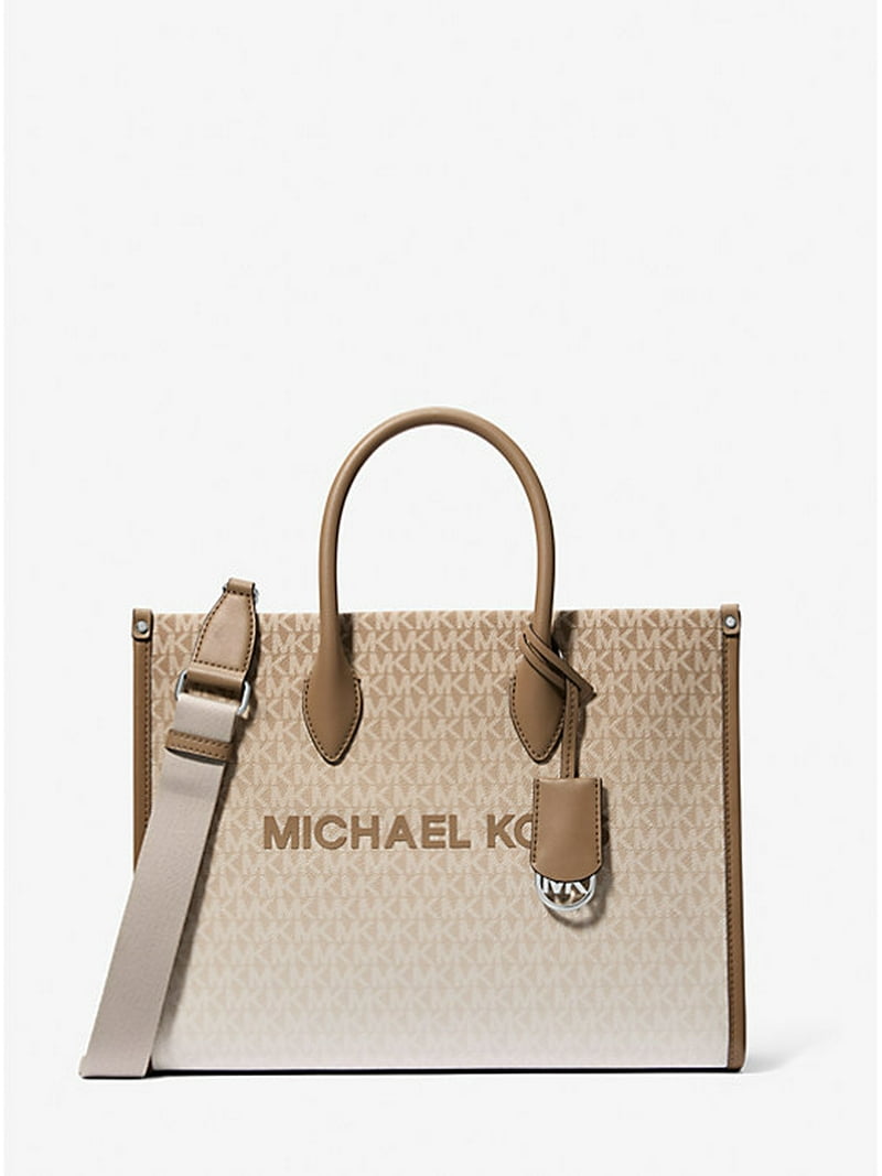 Michael Kors Mirella Medium Ombré Logo Tote Bag-Husk - Walmart.com