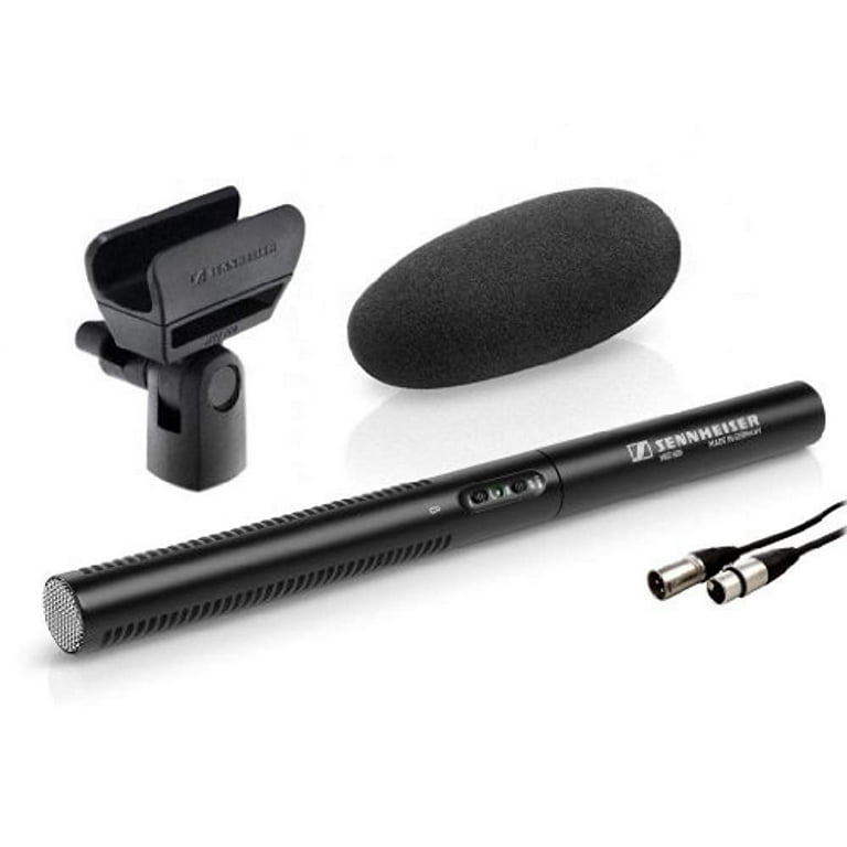Sennheiser MKE 600 Shotgun Mic with XLR Plug to Jack 18” Cable