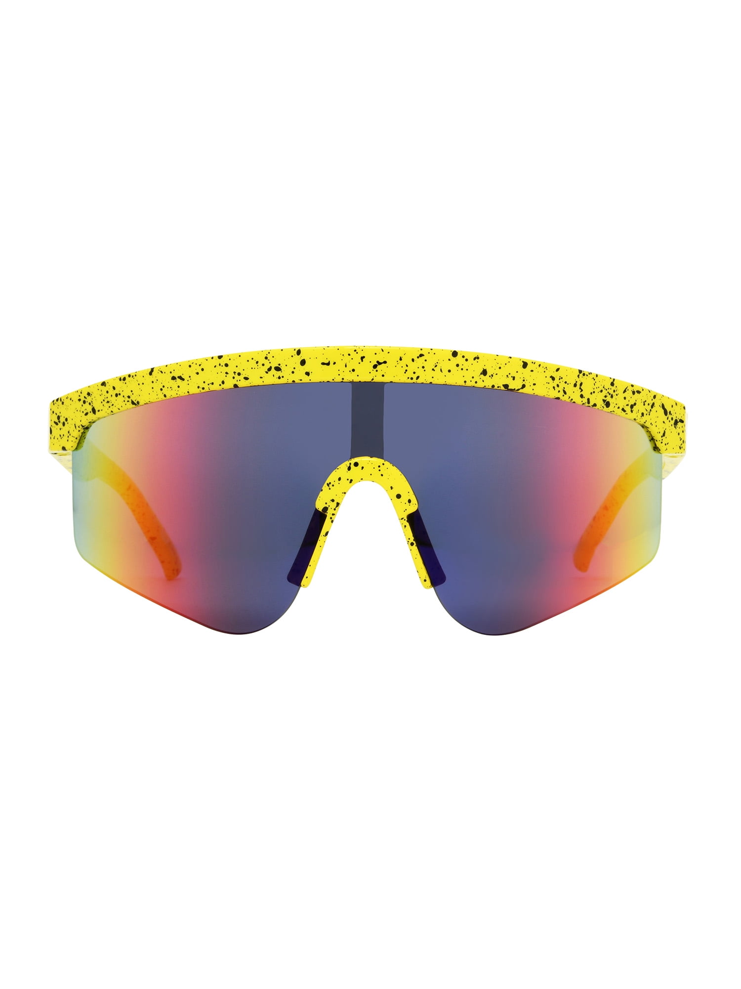 Panama Jack x Foster Grant Yellow Wraparound men's Sunglasses