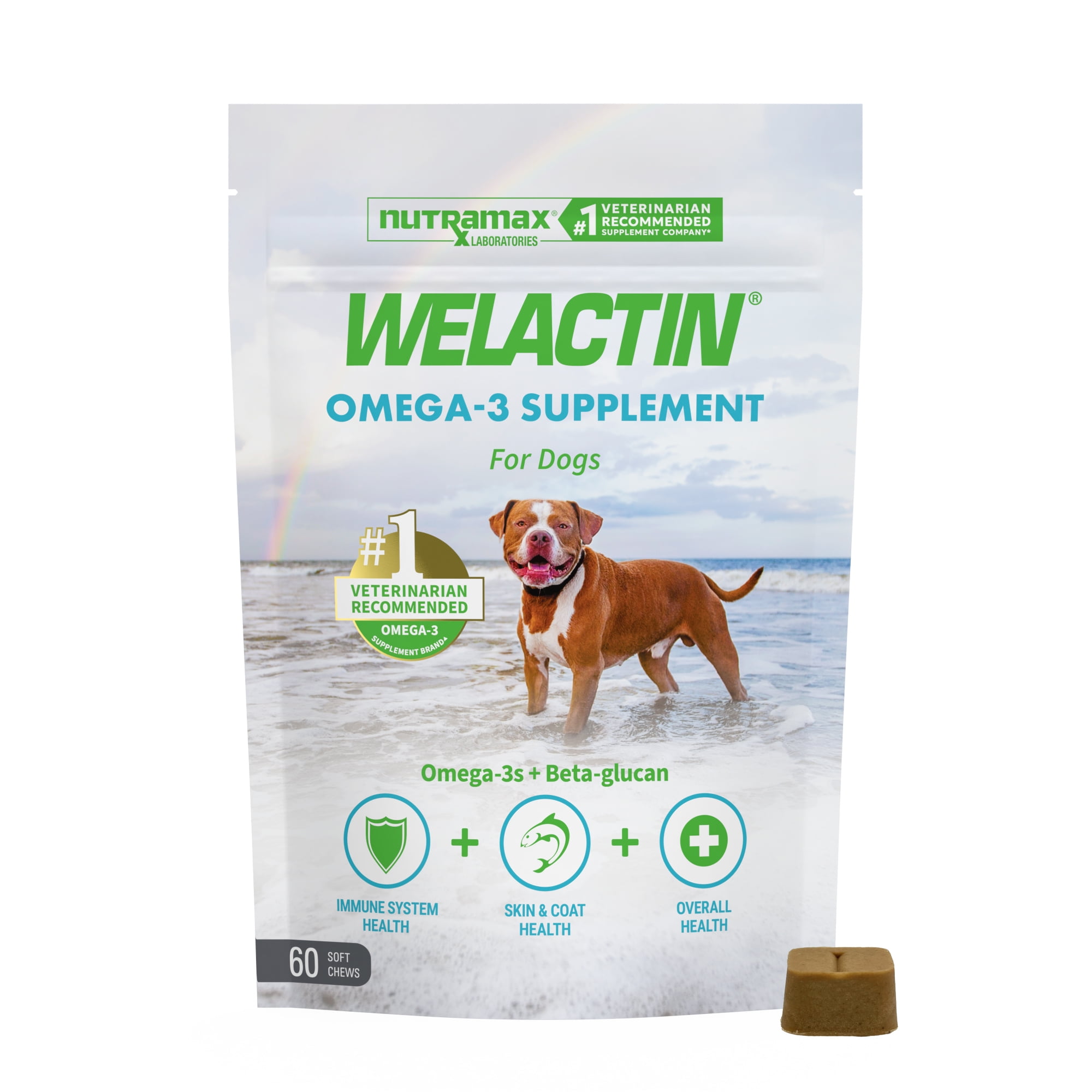 Welactin Canine Omega-3 Vitamins for Skin, Coat & Health
