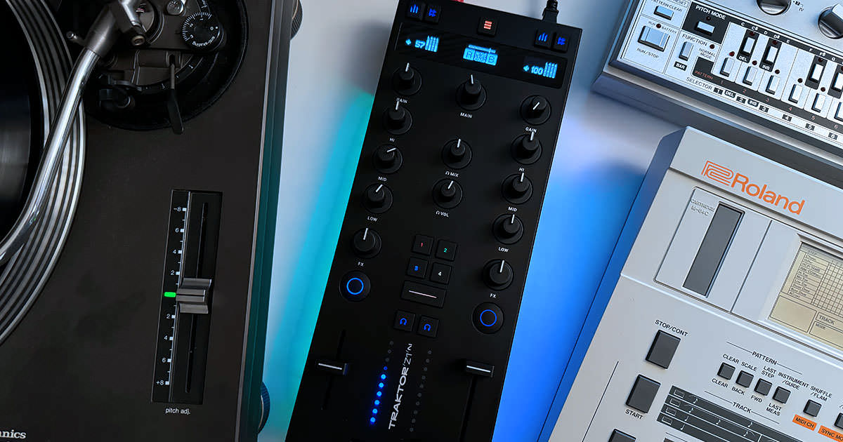 4つのノブでステムをミックスできる“クリエイティブ・ミキサー