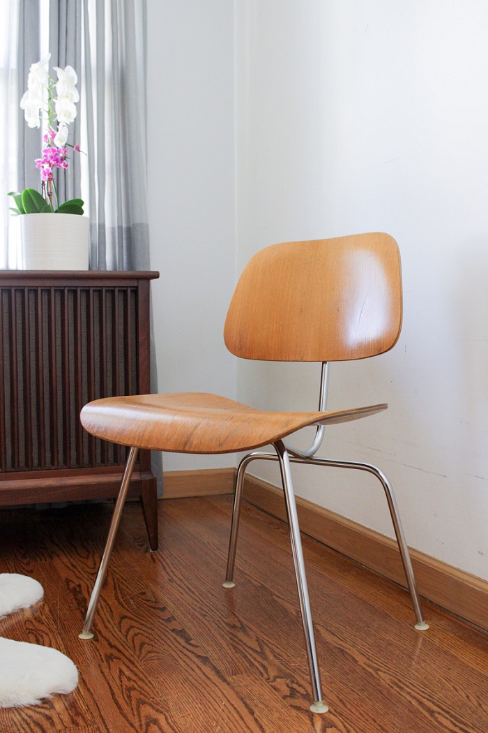 Pair of Original Eames DCM Chairs for Herman Miller | Iconic Mid