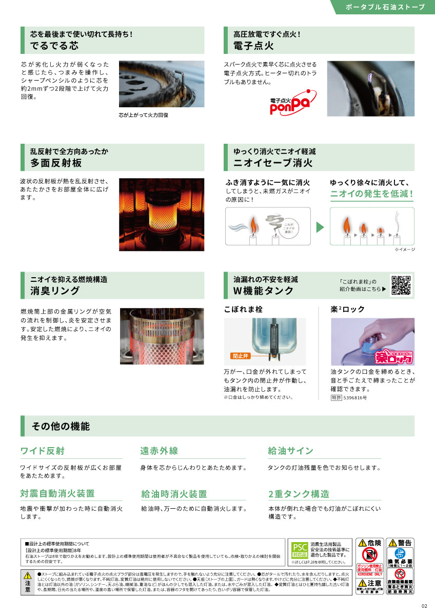 RB-25N｜ポータブル石油ストーブ｜トヨトミ（TOYOTOMI） – イブニーズ