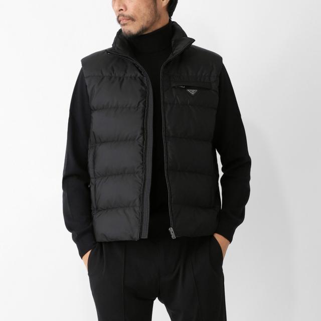 プラダ PRADA ダウンベスト メンズの通販はau PAY マーケット - モダン