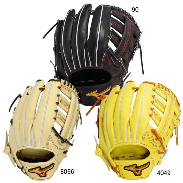 ミズノ MIZUNO 硬式用 ミズノプロ 外野手用：サイズ16N グラブ袋付 BSS