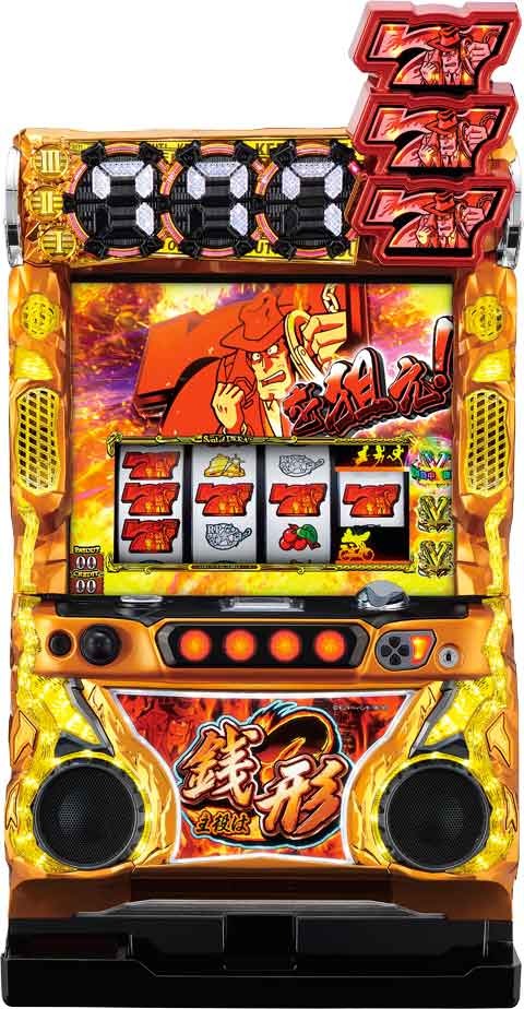 12/6新台】パチスロ『主役は銭形3』／4号機の初代を踏襲、代名詞の3G連