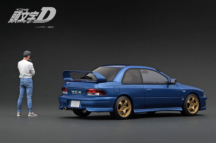 IG3538 1/18 INITIAL D SUBARU Impreza WRX type R STi Version V (GC8