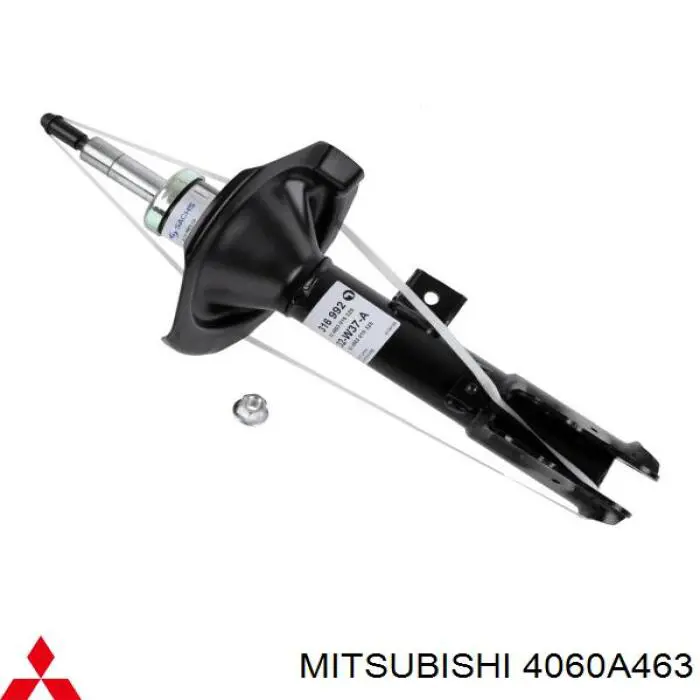 4060A463 Mitsubishi Амортизатор передний левый
