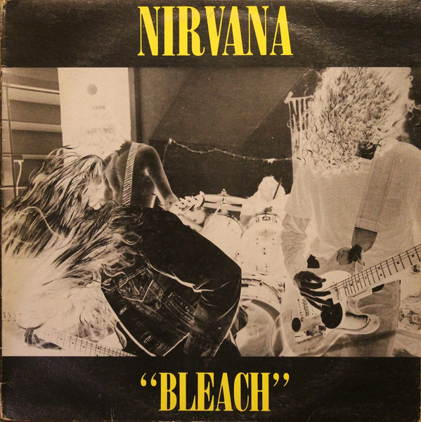 Nirvana – Bleach – Vinyl (Yellow, Black Sleeve / Yellow Text, LP