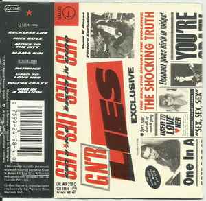 Guns N' Roses – G N' R Lies | Releases | Discogs
