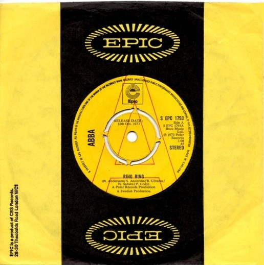 ABBA <夏の終わりの少女/Ring Ring> LPレコード ABBA <夏の終わりの少女/Ring Ring> LPレコード Ring Ring (LP