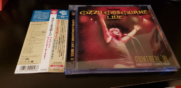 Ozzy Osbourne – Live Montreal '81 King Biscuit Flower Hour – CD
