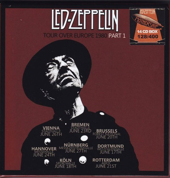 Led Zeppelin – Tour Over Europe 1980 Part 1 – Box Set (Compilation