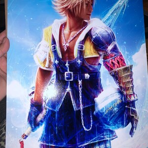 ティーダ ファイナルファンタジーX - 限定版ファインアートプリント