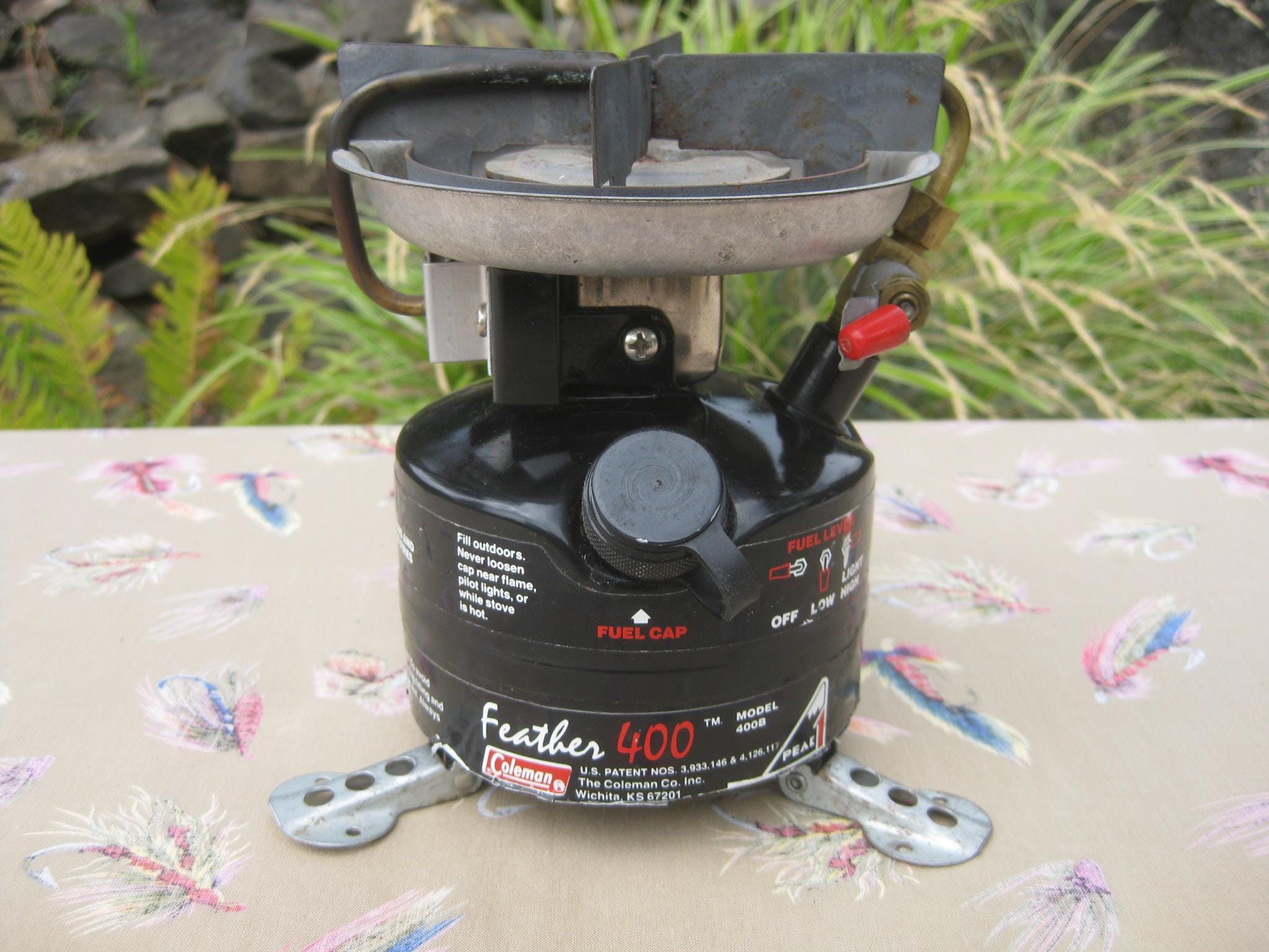 1992 COLEMAN Feather 400 Model 400B Single Burner Compact Backpack