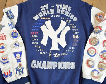 Vintage 2000s MLB New York Yankees 27 Time World Series Champion