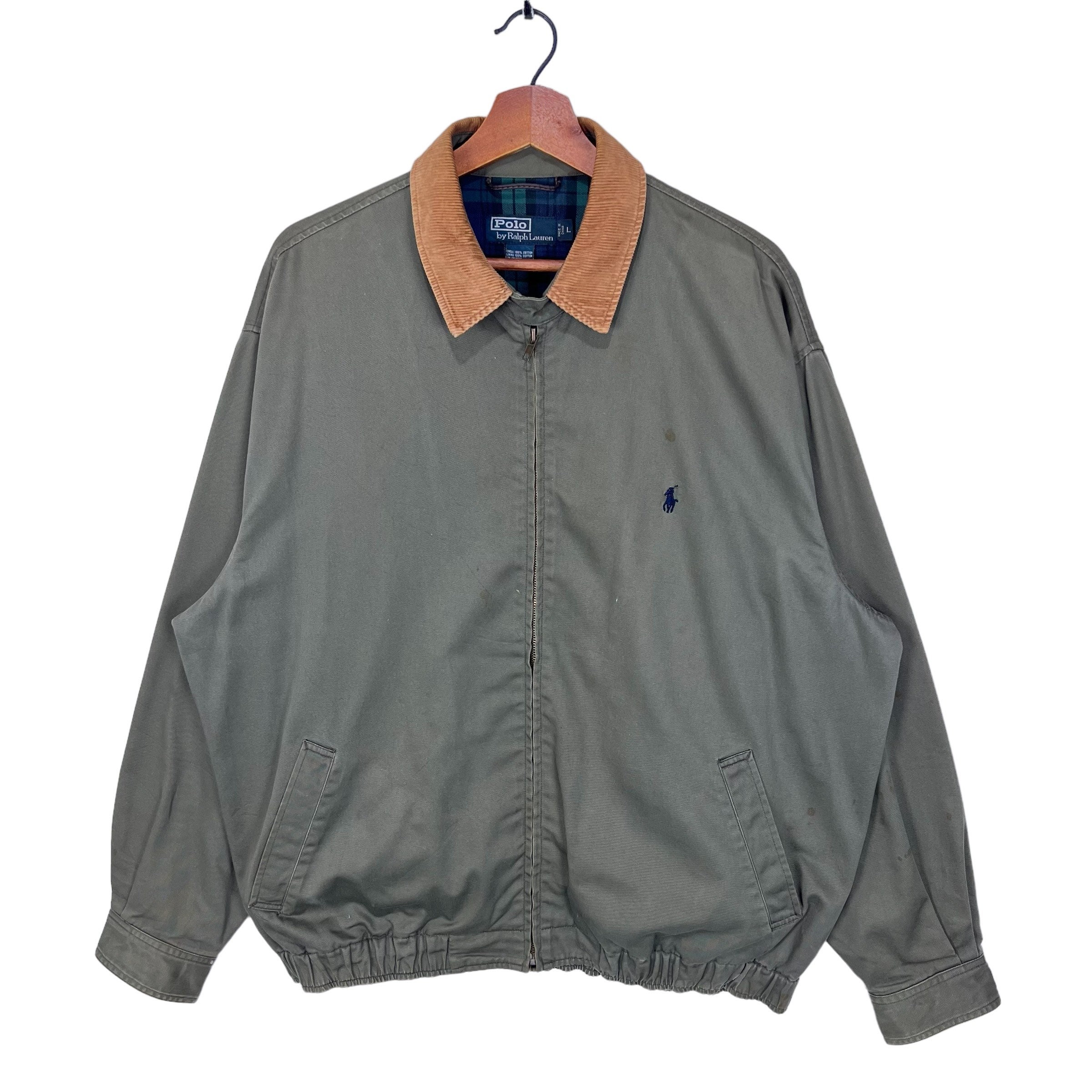 Vintage 90s Polo Ralph Lauren Harrington Jacket Zip up Jacket Size