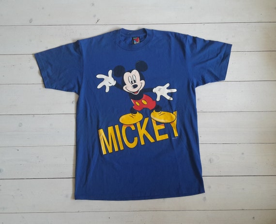 90年代ヴィンテージのMICKEY Unlimited Tシャツ。ディズニーユニバース