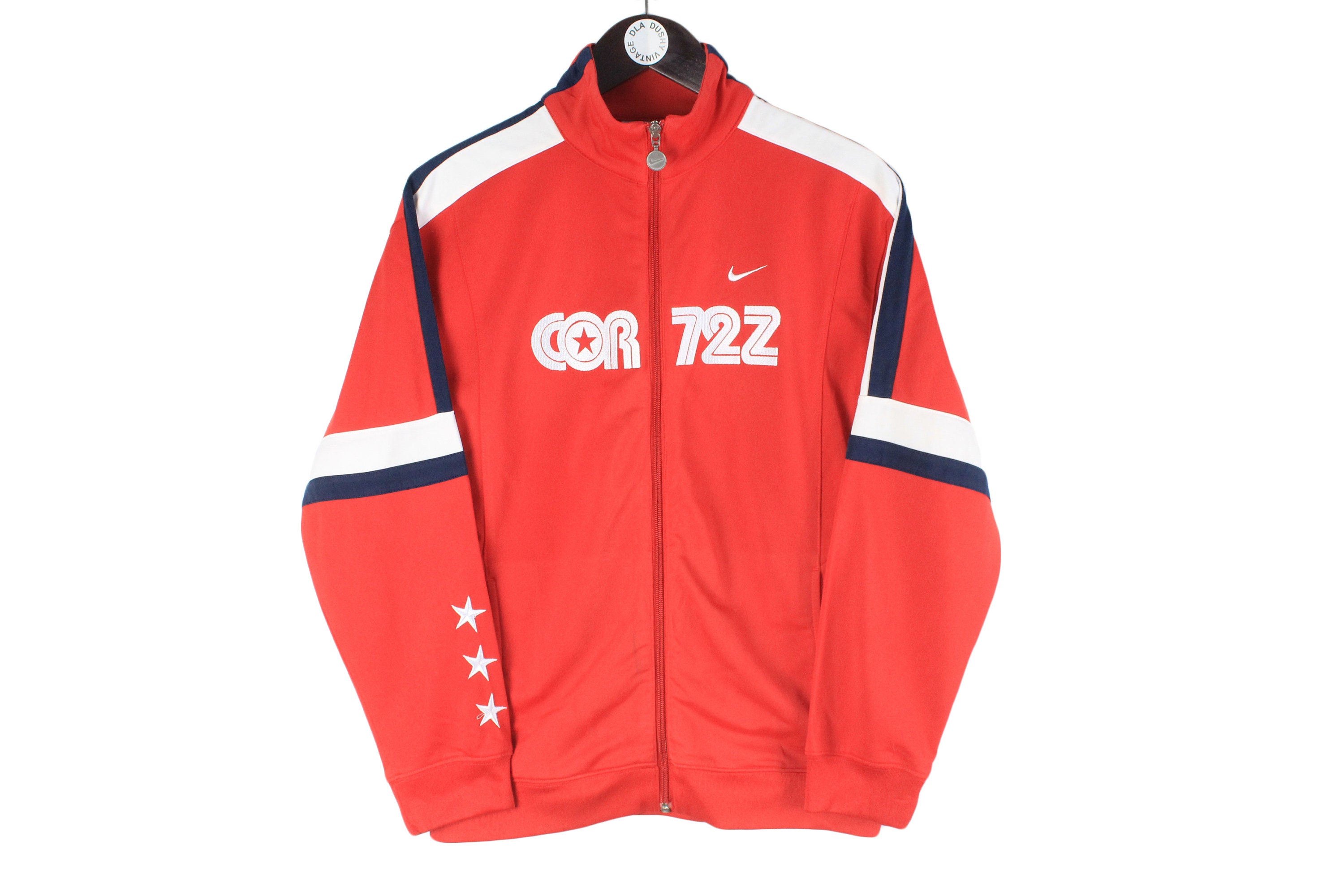 Vintage NIKE Cortez Full Zip Track Jacket Size Women's S Big Logo