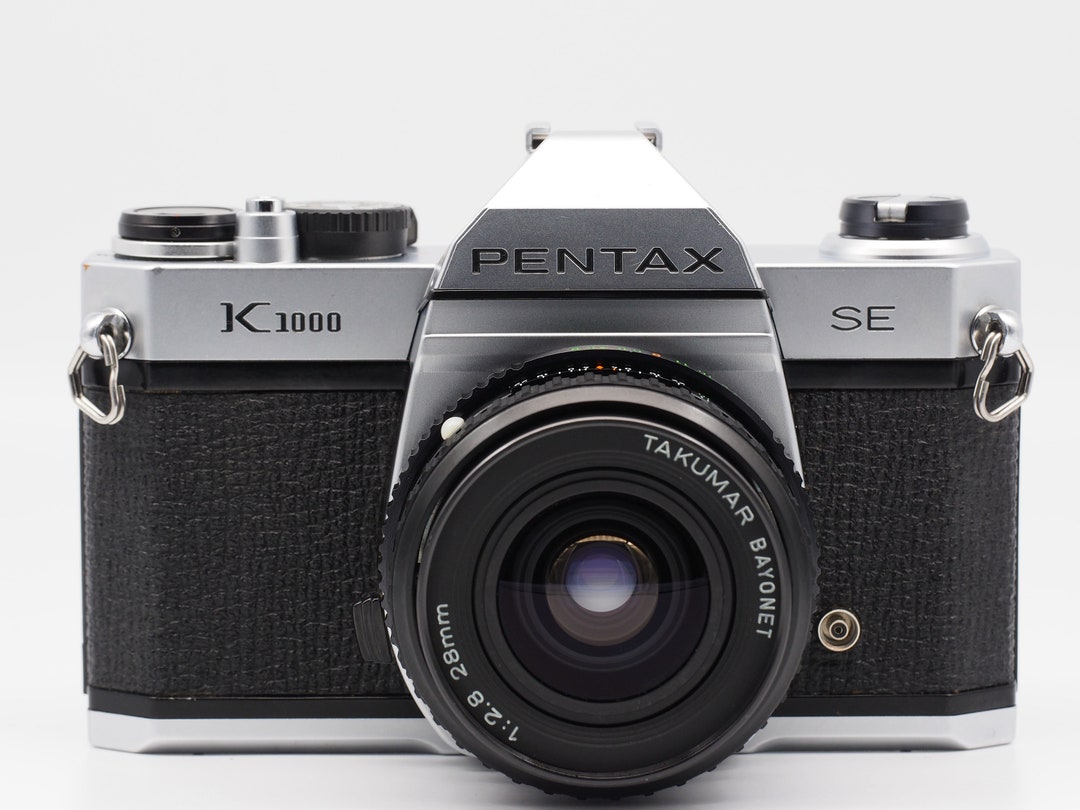 Pentax K1000 SE Film Camera W/ Takuma 28mm Lens - Tested - Etsy
