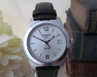 Rare Tissot 1853 PR50 Men's Quality Swiss Quartz Wristwatch