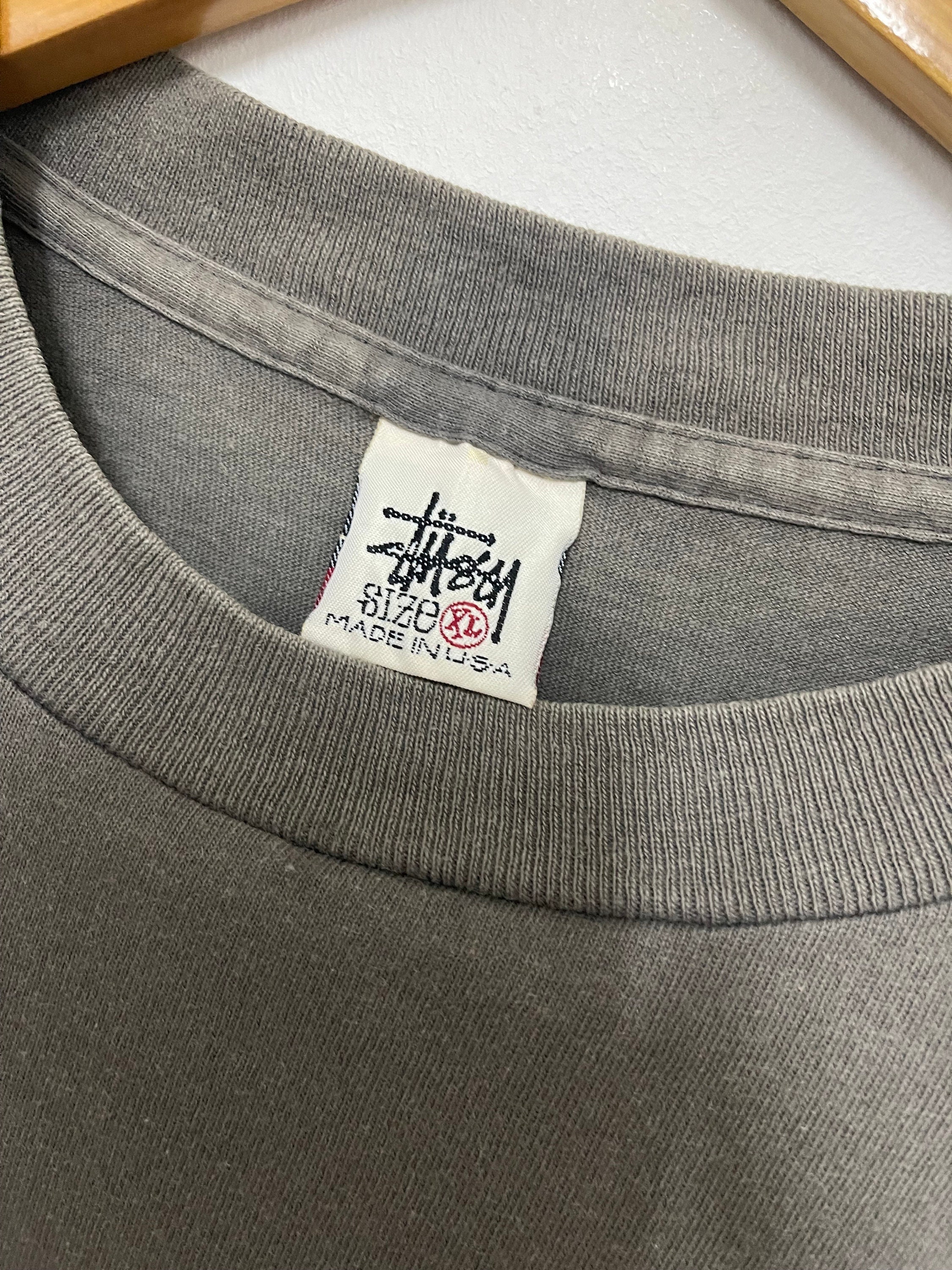 Vintage 90s Stussy “ Old Skool T-shirt / Modern Streetwear / Rare