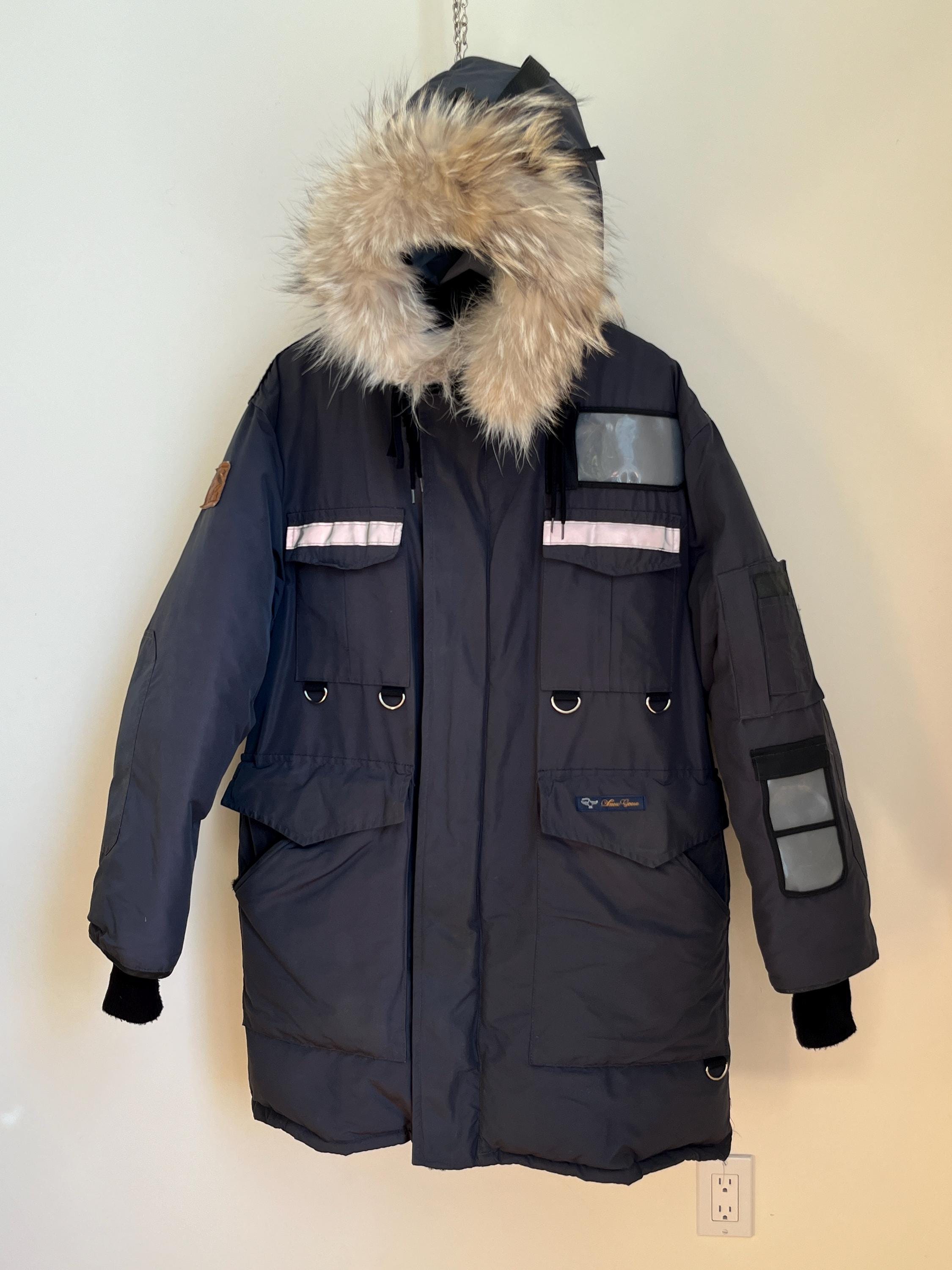 Vintage 90s Snow Goose Arctic Parka: Rare Grey 'resolute' Edition