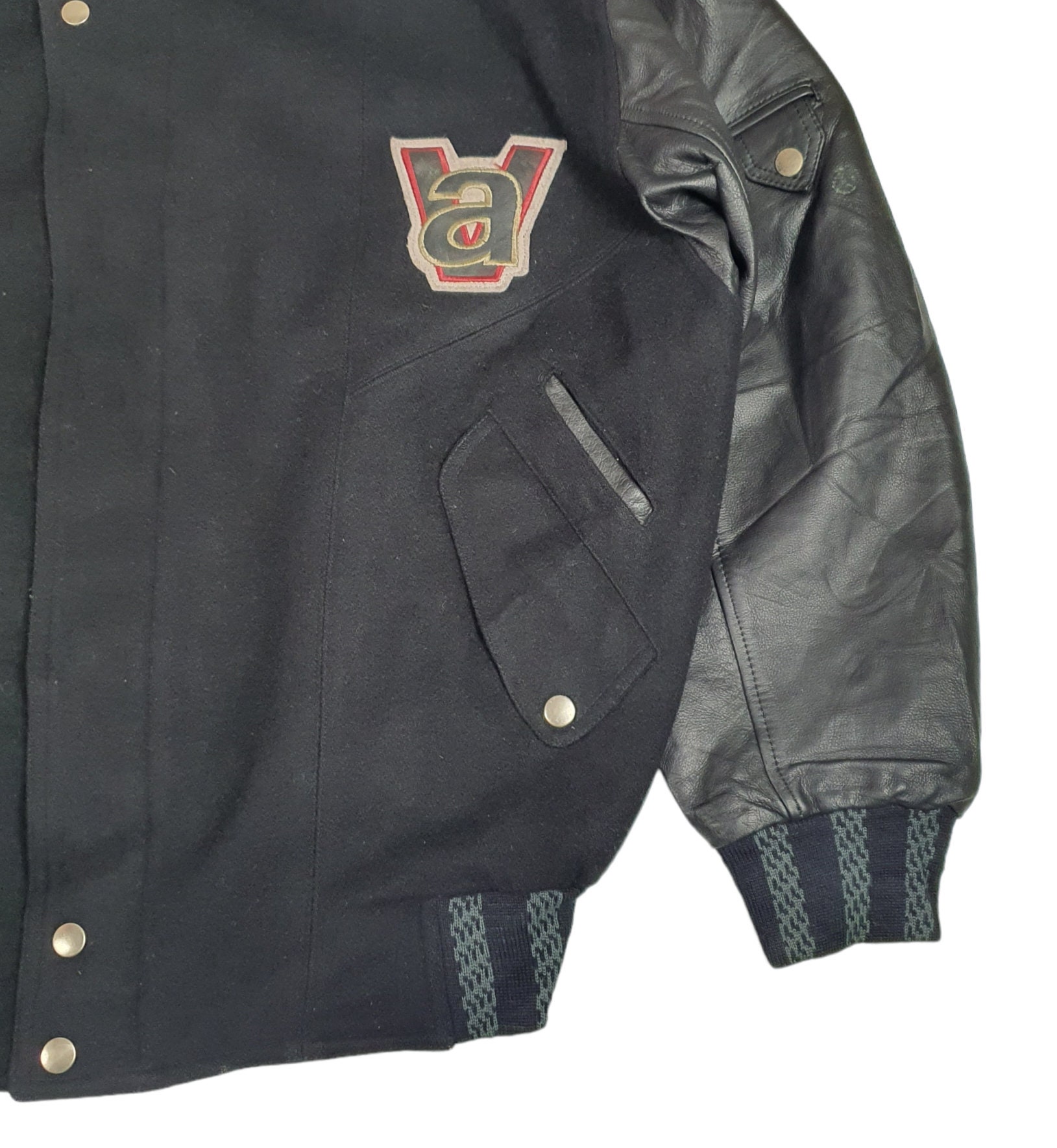Vintage ARRSTON VOLAJU by Kohshin Satoh 80s Varsity Jacket Size