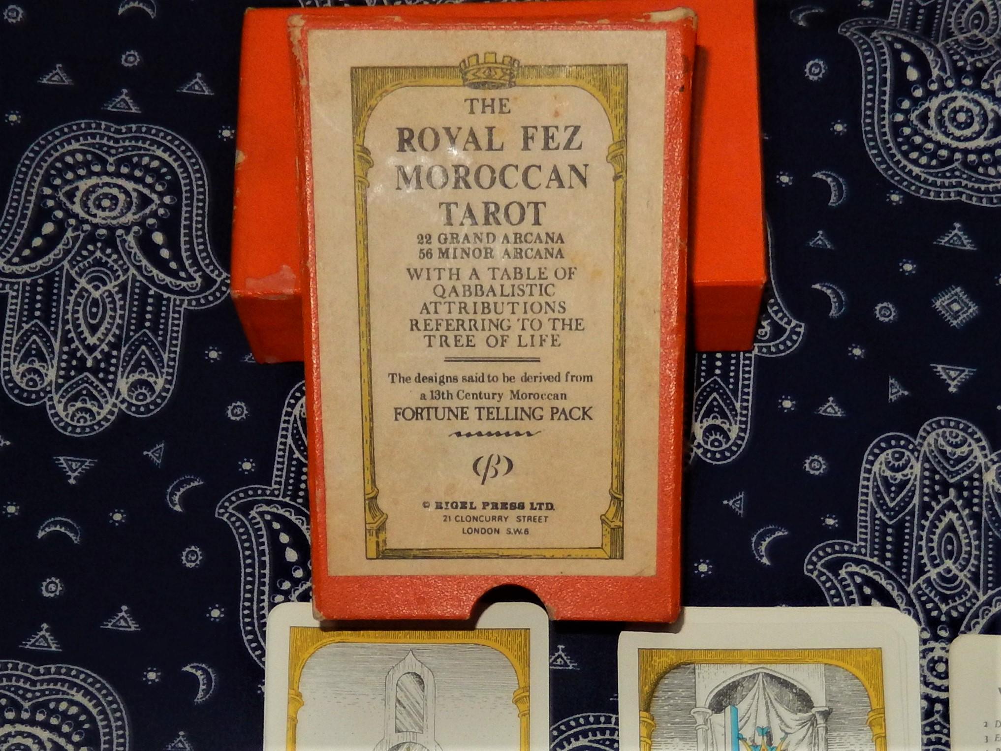 Rare Royal Fez Moroccan Tarot Deck - 1974 Second Edition - Etsy
