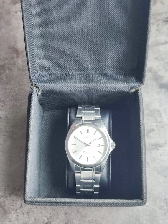 Rare 1990s ORIENT UND5-C2-A Men's Watch Vintage Japanese Quartz