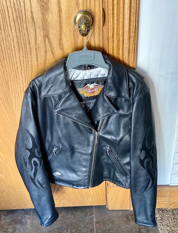 Vintage Harley Davidson Leather Jacket 1990's Harley Davidson