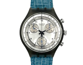 Vintage 1994 Swatch Chrono INSPYRAL SCG102 - Unworn Mint Condition
