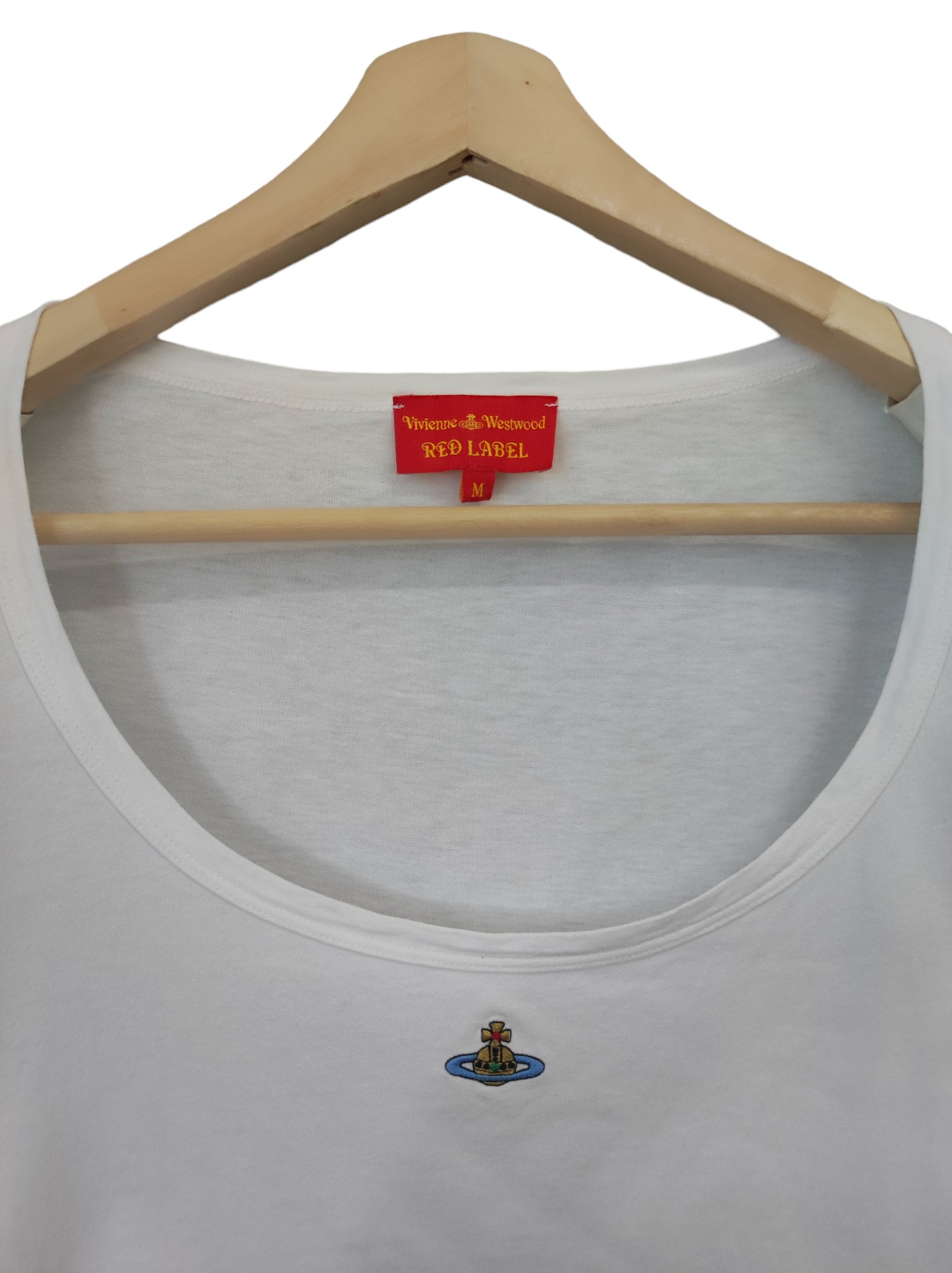 Vintage Vivienne Westwood Crop Top Embroidery Orb Tree T Shirt