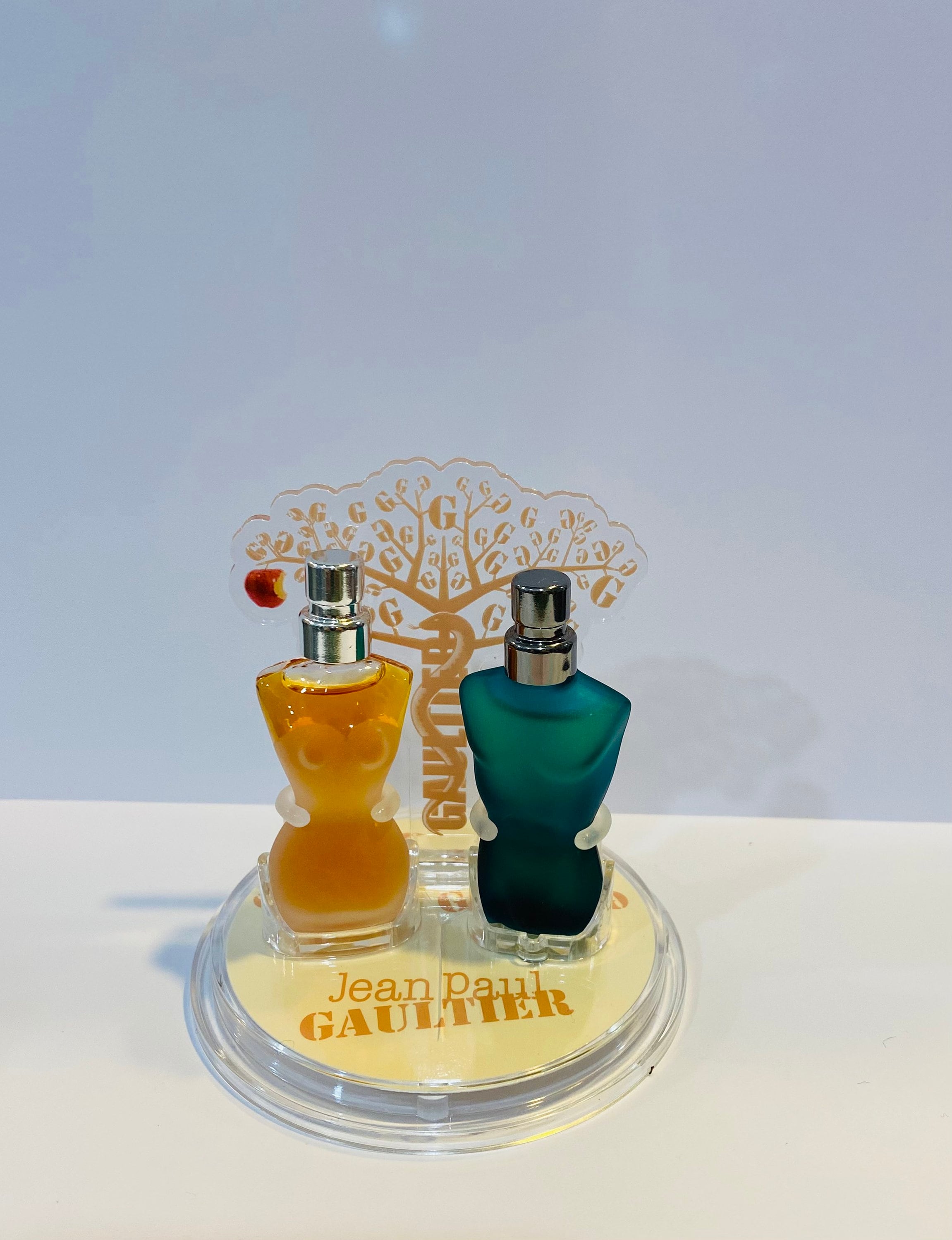 Vintage Jean Paul Gaultier Miniature Perfume Gift Set, Bell Dome