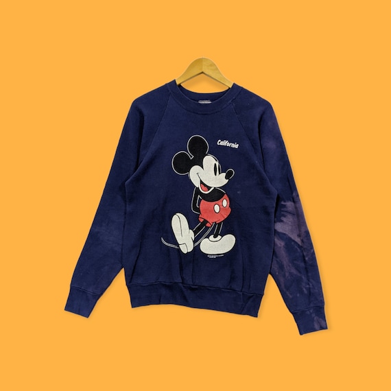 Vintage Disney Mickey Mouse Sweatshirt Mickey Mouse Crewneck