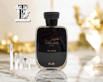 Rasasi Hawas Black - Etsy