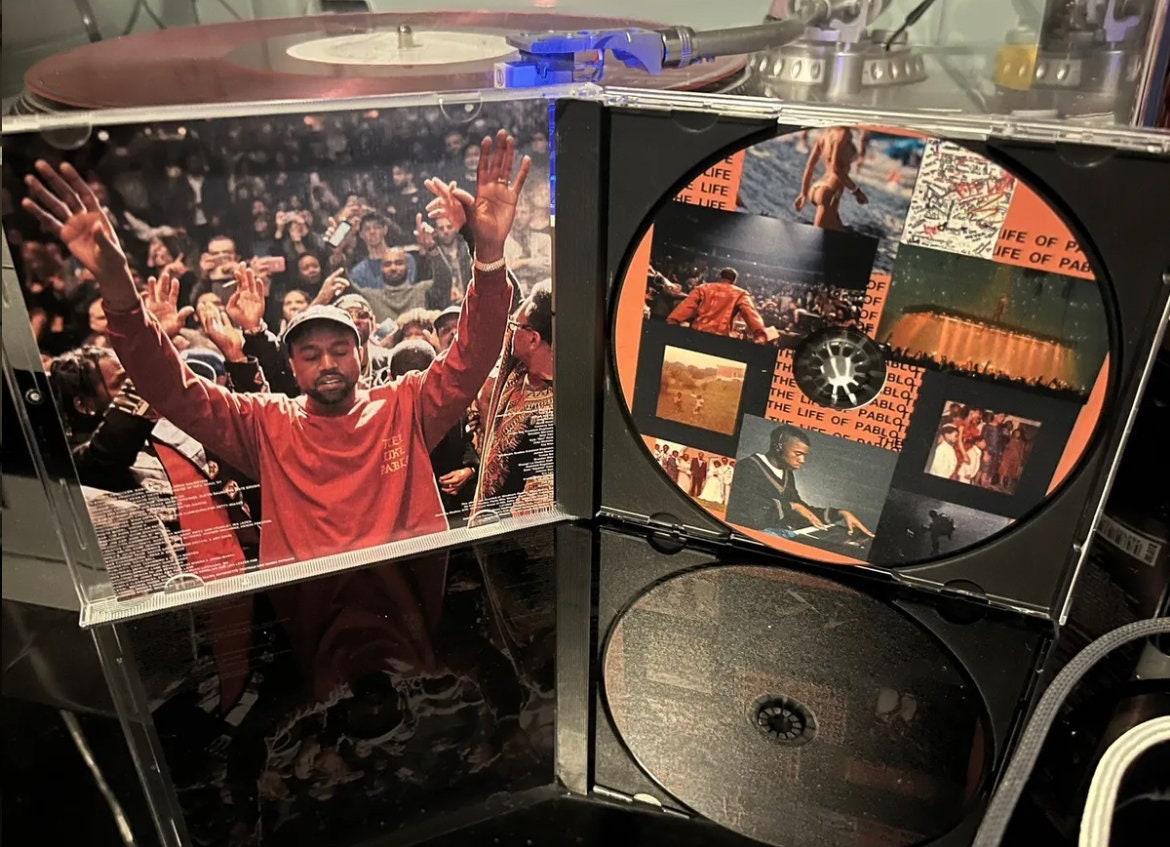 Kanye West - the Life of Pablo CD 2016 Custom Made Compact Disc