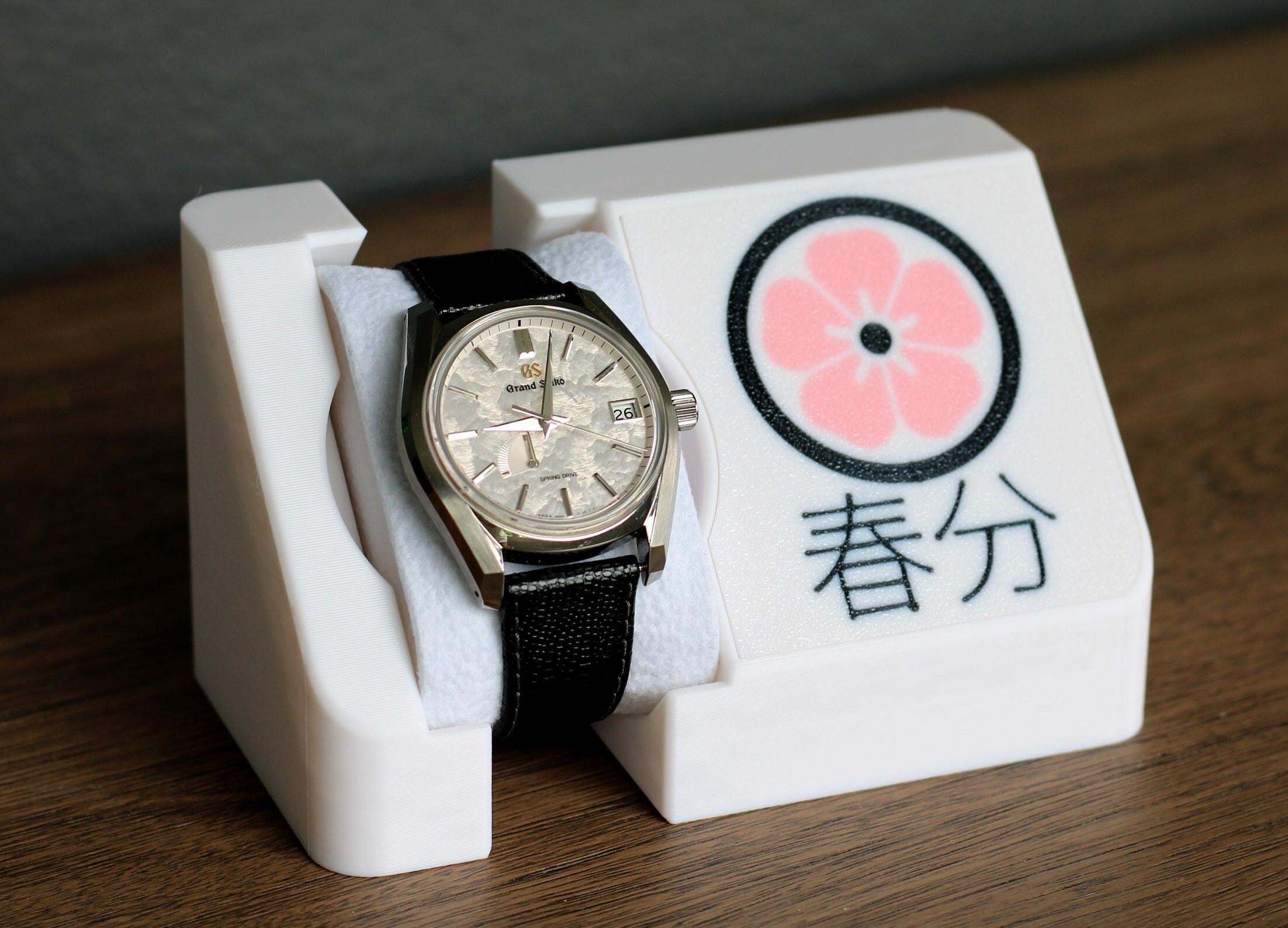 Grand Seiko Shunbun Cherry Blossom Watch Holder Display Stand - Etsy