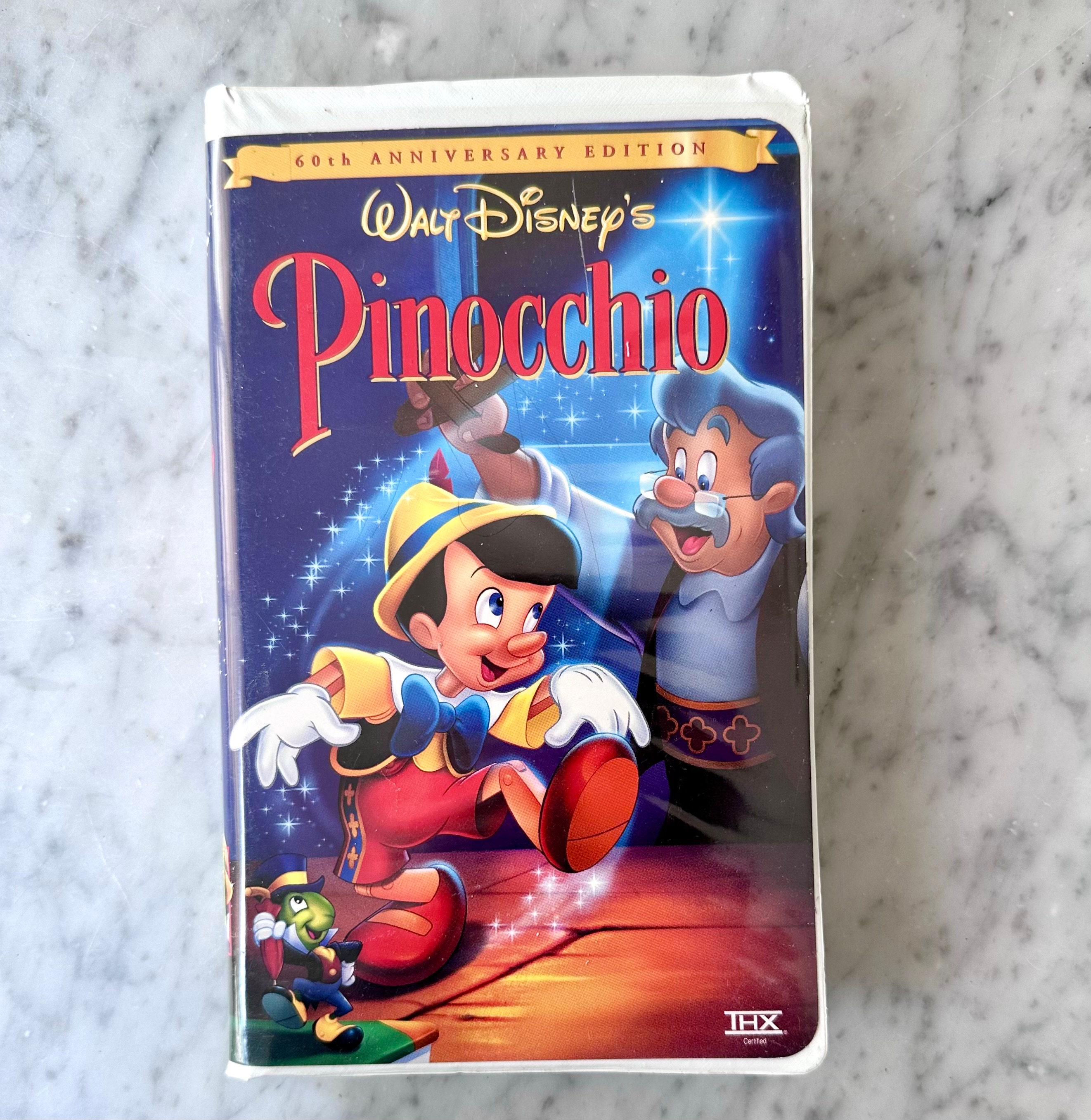 ビンテージ ウォルト ディズニー ピノキオ VHS 60 周年記念版 - Etsy 日本