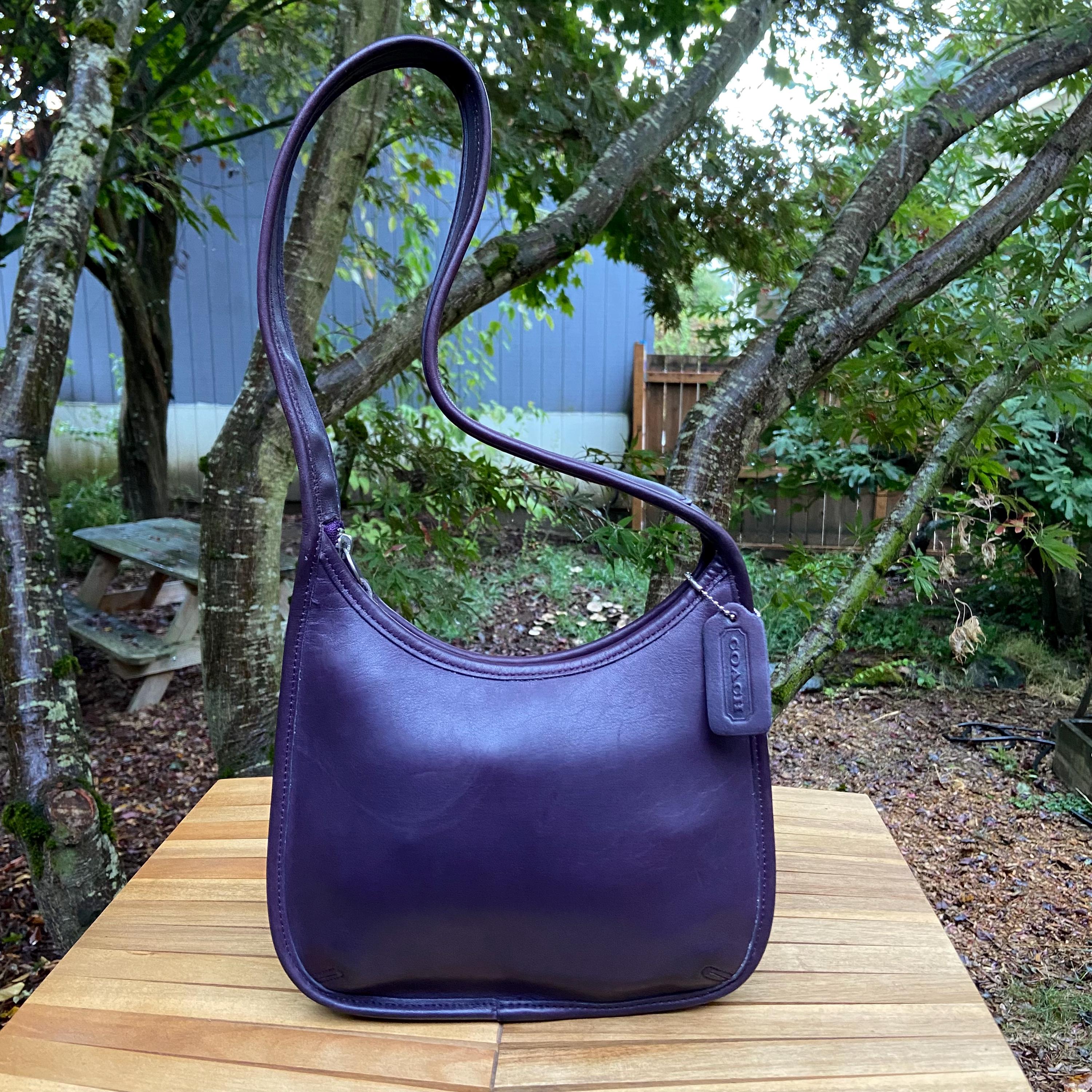 Vintage Coach Ergo Mini Zip | Style 9020 | Ink | Made in USA