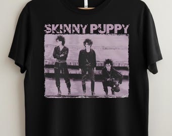 Skinny Puppy Shirt, Vintage Rare T-shirt, Black Tee, Last Rights